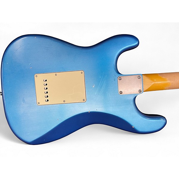 Used 2021 Nash Guitars S63/MH Lake Placid Blue Solid Body Electric Guitar