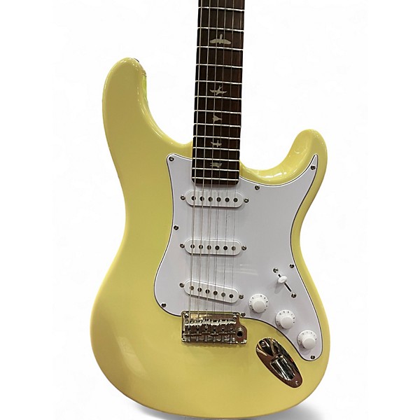 Used PRS SE Silver Sky MOON WHITE Solid Body Electric Guitar