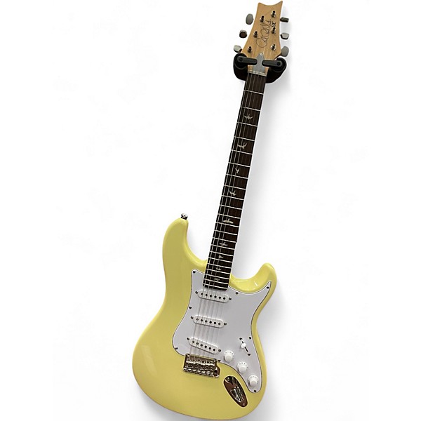 Used PRS SE Silver Sky MOON WHITE Solid Body Electric Guitar