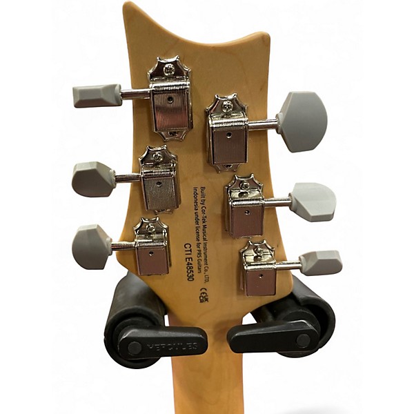 Used PRS SE Silver Sky MOON WHITE Solid Body Electric Guitar