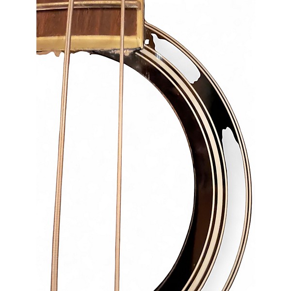 Used Ibanez AEB5E-BK Black Acoustic Bass Guitar