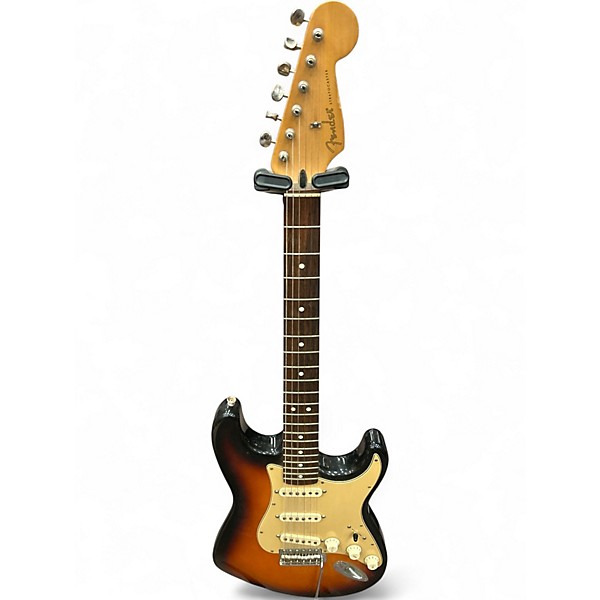 Used 1996 Fender 1962 Vintage Stratocaster 2 Color Sunburst Solid Body Electric Guitar