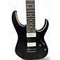 Used Ibanez RGR752AHBF 7 STRING WEATHERED BLACK Solid Body Electric Guitar