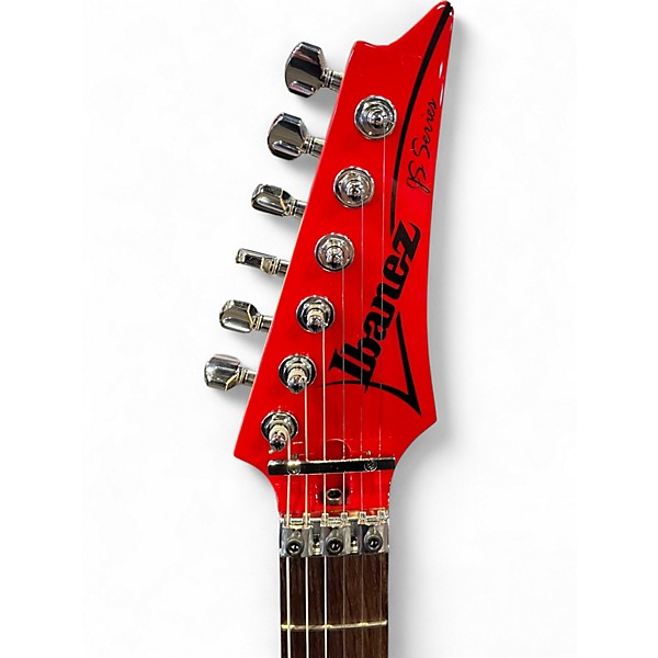 Used Ibanez JS2480MCR Metallic Red Solid Body Electric Guitar