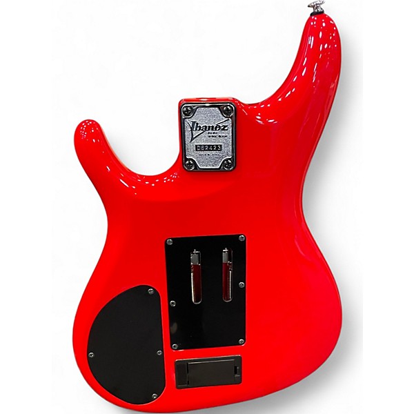 Used Ibanez JS2480MCR Metallic Red Solid Body Electric Guitar