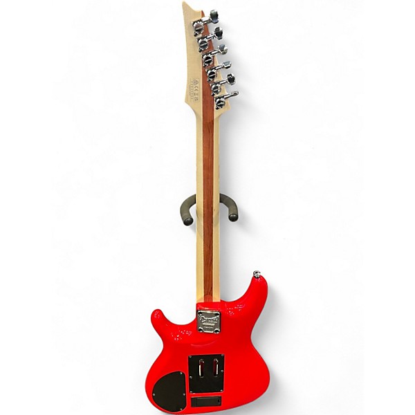 Used Ibanez JS2480MCR Metallic Red Solid Body Electric Guitar