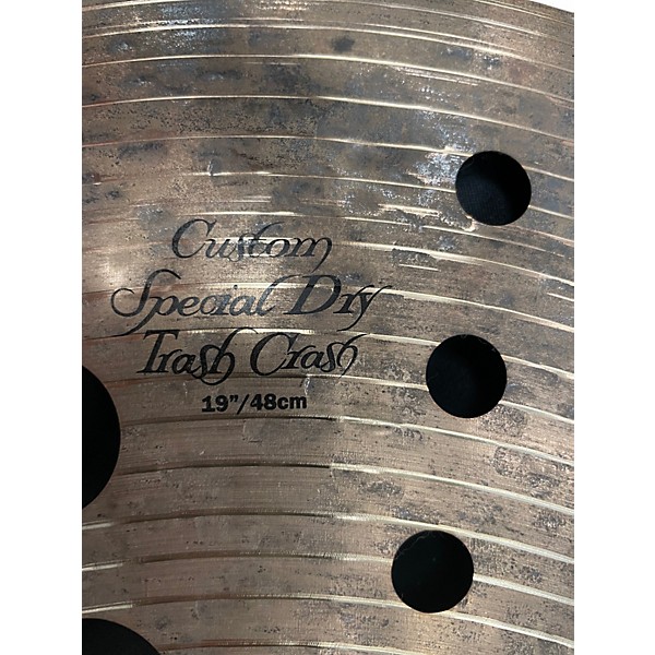 Used Zildjian 19in Custom Special Trash Crash Cymbal