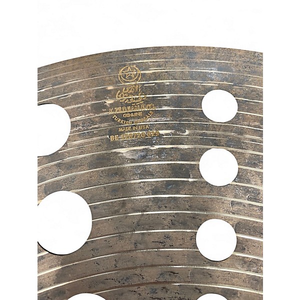 Used Zildjian 19in Custom Special Trash Crash Cymbal