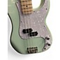 Used Squier Precision Bass Mint Green Electric Bass Guitar