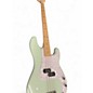 Used Squier Precision Bass Mint Green Electric Bass Guitar