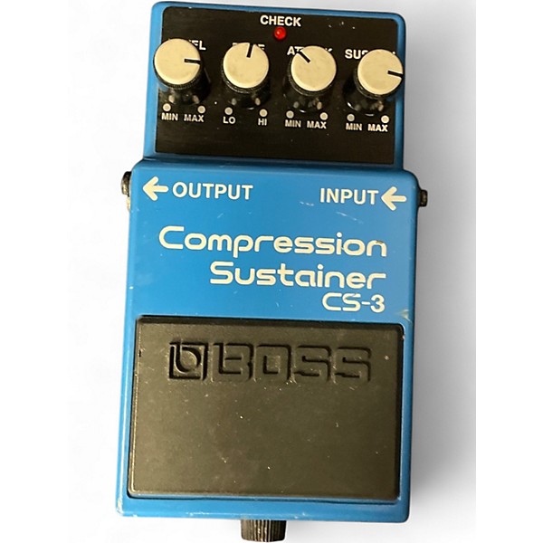 Used BOSS CS3 Compressor Sustainer Effect Pedal