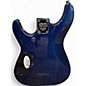 Used Schecter Guitar Research Omen Extreme 6 Ocean Blue Burst Solid Body Electric Guitar