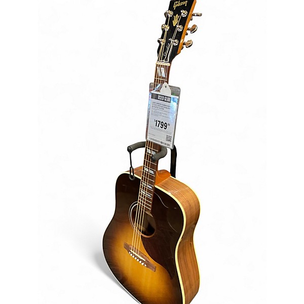 Used Gibson Hummingbird Studio Vintage Sunburst Acoustic Guitar