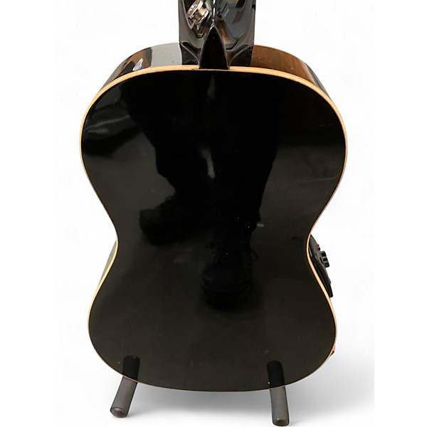 Used Luna Uke Bass CBK Black Ukulele