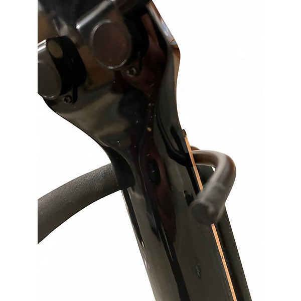 Used Luna Uke Bass CBK Black Ukulele