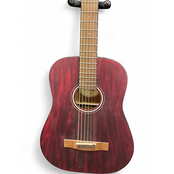 Used Fender FA-15 RED RED Acoustic Guitar