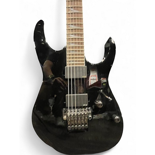 Used Ibanez RG3520Ze Prestige Series Black Solid Body Electric Guitar