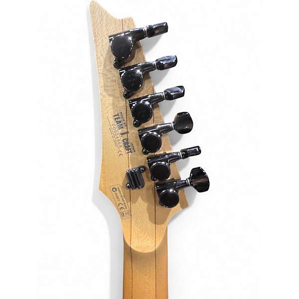 Used Ibanez RG3520Ze Prestige Series Black Solid Body Electric Guitar