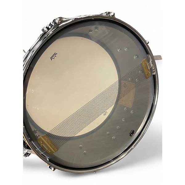 Used DW 14X6.5 Collector's Series Black Nickel Over Brass Snare Drum Black Nickel Drum