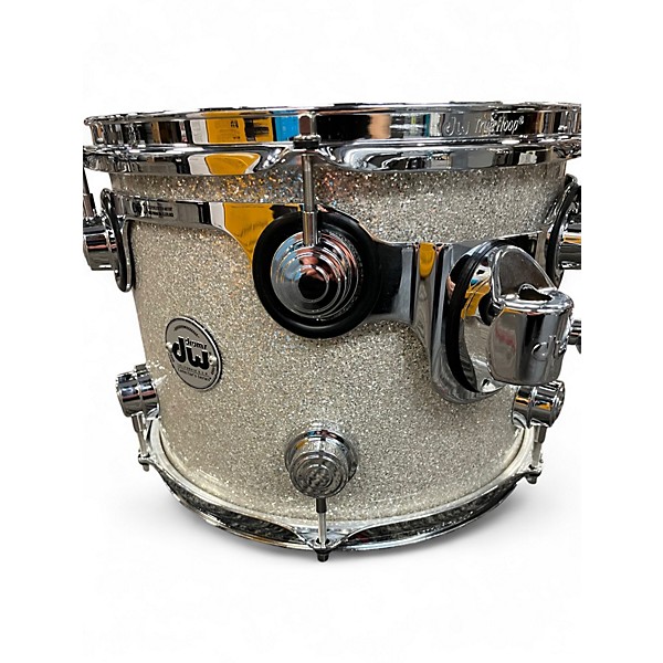 Used DW 12x9 SSC Collectors Series Rack Tom Maple Broken Glass Drum