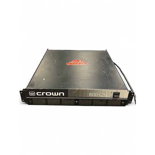 Used Crown 800 CSL Power Amp