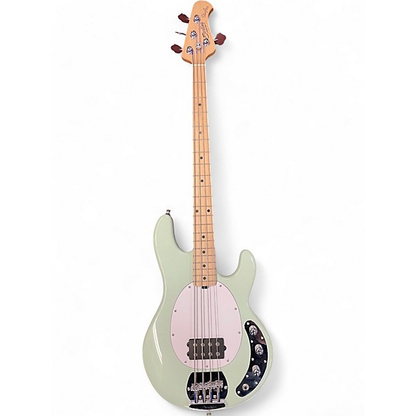 Used Sterling by Music Man Sub 4 Mint Green Electric Bass Guitar