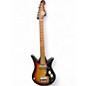Vintage 1960s Teisco tulip e110 2 Color Sunburst Solid Body Electric Guitar thumbnail