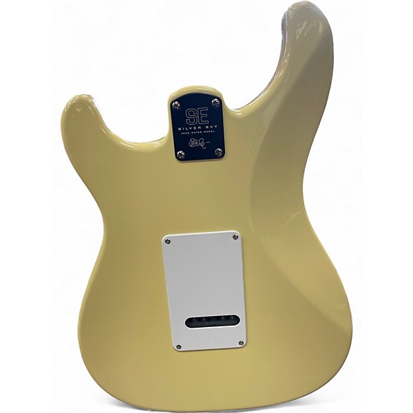 Used PRS SE Silver Sky Yellow Solid Body Electric Guitar