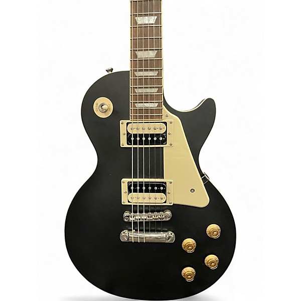 Used Epiphone Les Paul Traditional Pro IV Black Solid Body Electric Guitar
