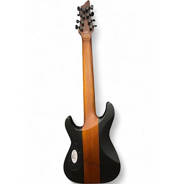 Used Schecter Guitar Research ROB SCALLON C-8 SATIN DARK ROAST Solid Body Electric Guitar
