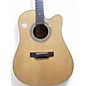 Used Zager ZAD50CE Natural Acoustic Electric Guitar