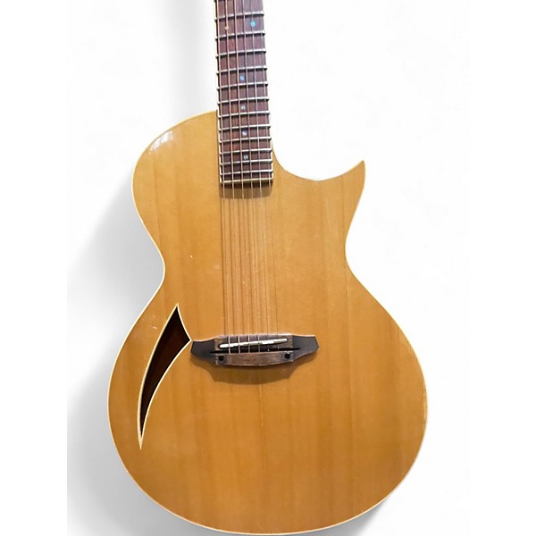Used ESP LTD TL6 Natural Acoustic Electric Guitar