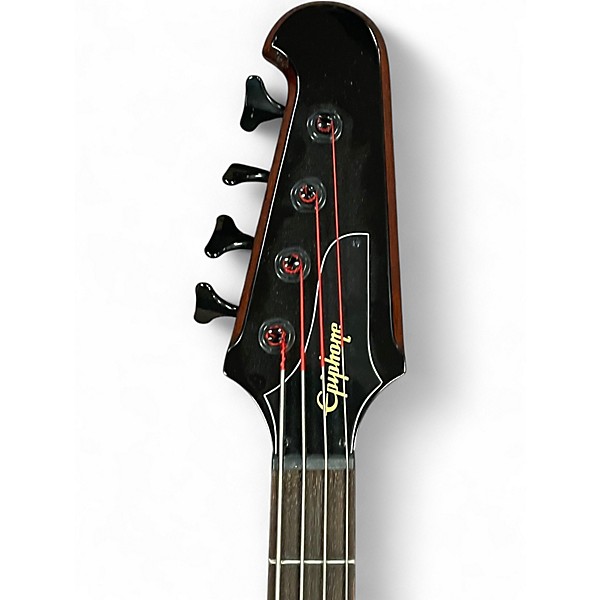 Used Epiphone Thunderbird IV Vintage Sunburst Electric Bass Guitar
