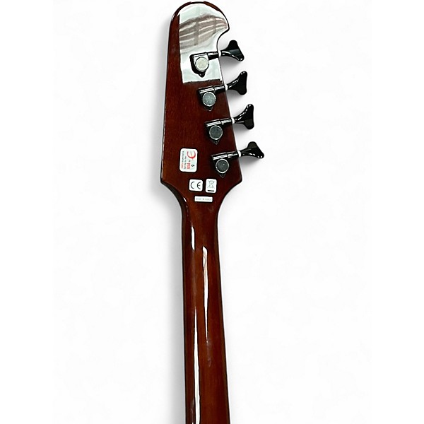 Used Epiphone Thunderbird IV Vintage Sunburst Electric Bass Guitar