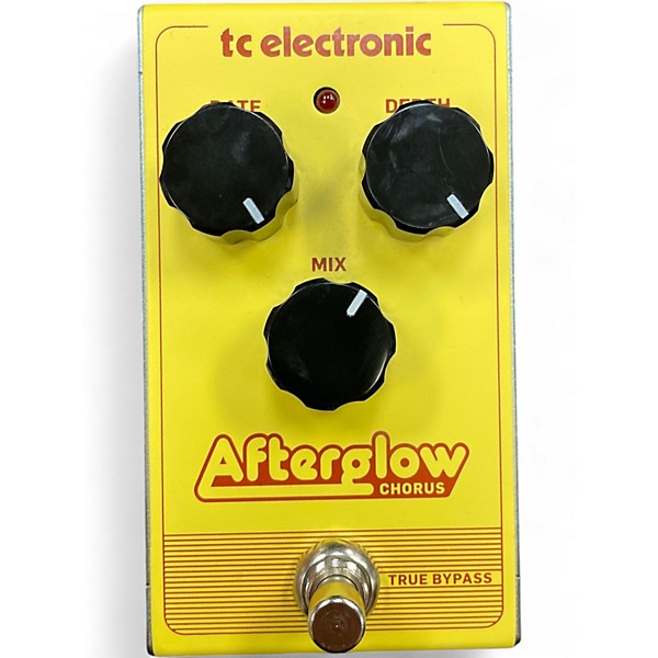 Used TC Electronic Afterglow Chorus Effect Pedal