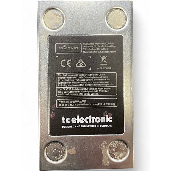 Used TC Electronic Afterglow Chorus Effect Pedal