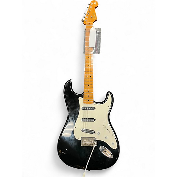 Used Squier Classic Vibe Stratocaster Black Solid Body Electric Guitar