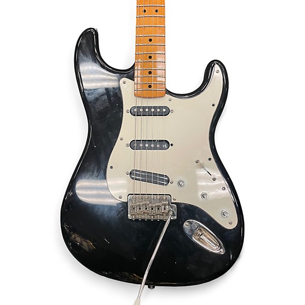 Used Squier Classic Vibe Stratocaster Black Solid Body Electric Guitar