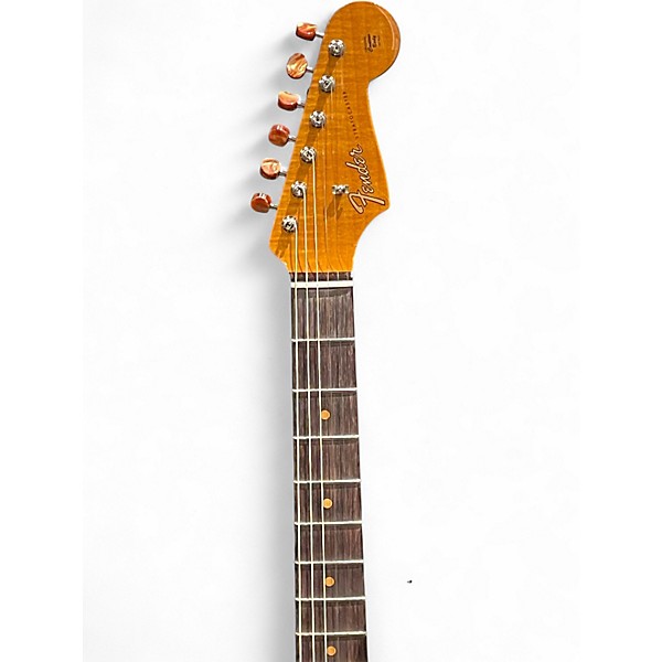 Used Fender B2 ARTISAN DUAL P90 STRATOCASTER KOA Solid Body Electric Guitar