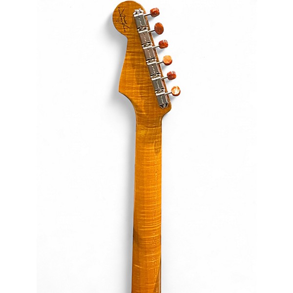 Used Fender B2 ARTISAN DUAL P90 STRATOCASTER KOA Solid Body Electric Guitar