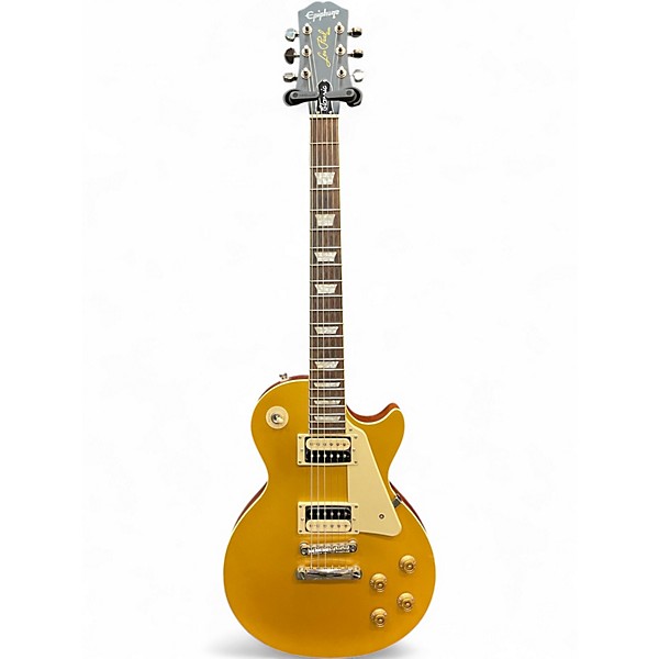 Used Epiphone Les Paul Classic Gold Top Solid Body Electric Guitar