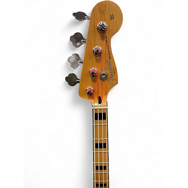 Used Fender FSR Deluxe Special Precision Bass Seafoam Green Electric Bass Guitar