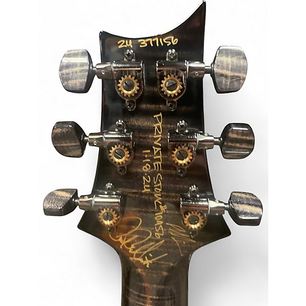 Used PRS Private Stock Custom 24 CURLY MAPLE EBONY BINDING Solid Body Electric Guitar
