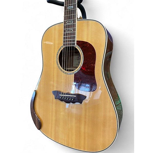 Used Washburn DM2000S Natural Acoustic Guitar