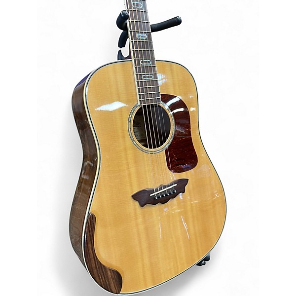 Used Washburn DM2000S Natural Acoustic Guitar