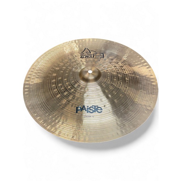 Used Paiste 18in Alpha Rock China Cymbal