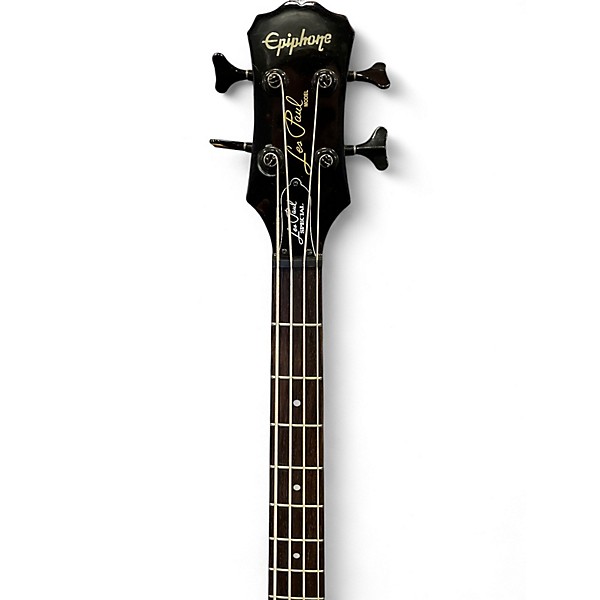 Used Epiphone LES PAUL SPECIAL BASS TRANSPARENT RED Electric Bass Guitar