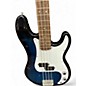 Used Stedman PRO Blue to Black Fade Electric Bass Guitar