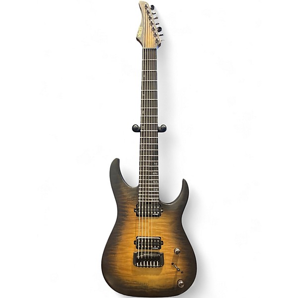 Used Schecter Guitar Research BANSHEE MACH 7 BURST Solid Body Electric Guitar