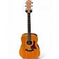 Used Taylor 210E Natural Acoustic Electric Guitar thumbnail